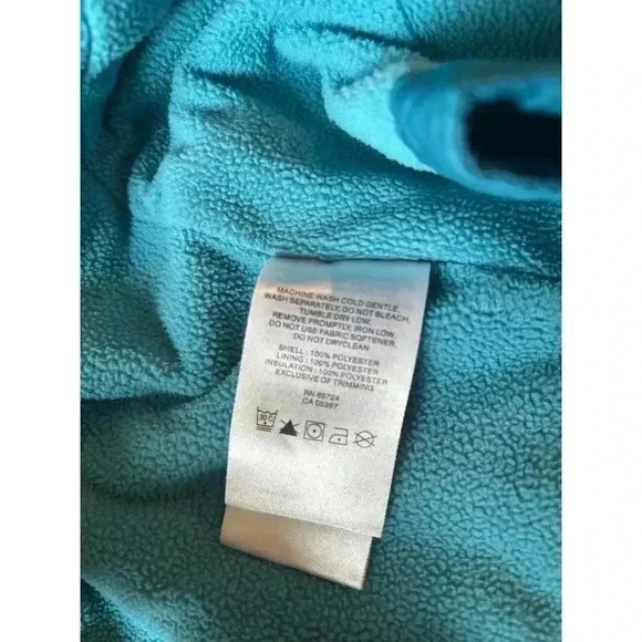 Columbia woman’s vest size small in excellent condition blue fleece lining - Picture 7 of 10